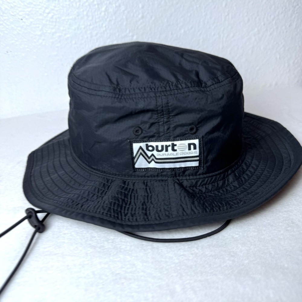 Burton Greyson Boonie Hat Black Fishing cap Size Large / XL Beach - Summer